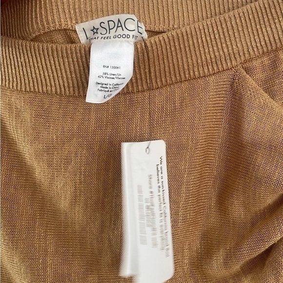 NWT Revolve LSPACE Riley Top and Vagabond Skirt in Toffee - Picture 7 of 8
